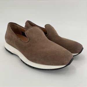 Aquatalia Karsyn Suede Slip-on Comfort Sneakers 9.5